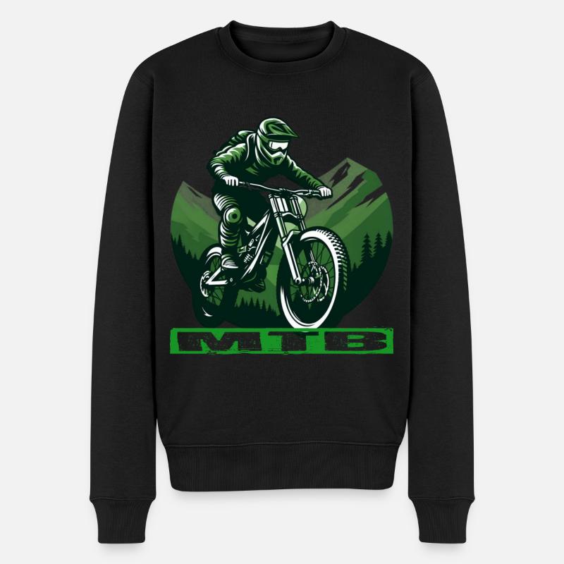 Vélo VTT - Pull Premium bio Homme - noir