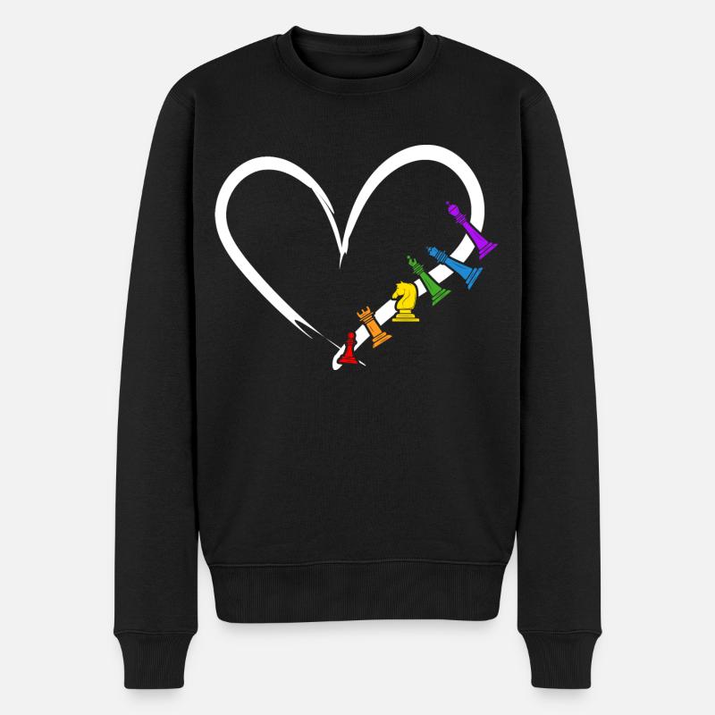 Chess Checkmate Chess player - Men's Premium Organic Jumper - black