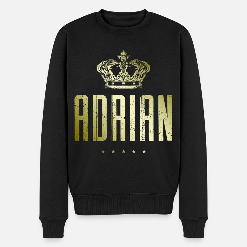 Adrian - Pull Premium bio Homme - noir