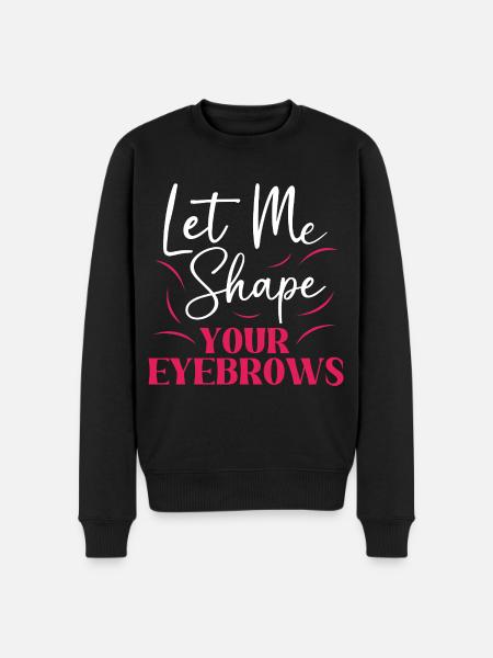 Makeup Microblading Cosmetic Beautician - Men's Premium Organic Jumper - black