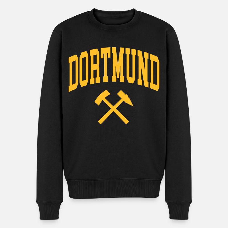 Dortmund - Pull Premium bio Homme - noir