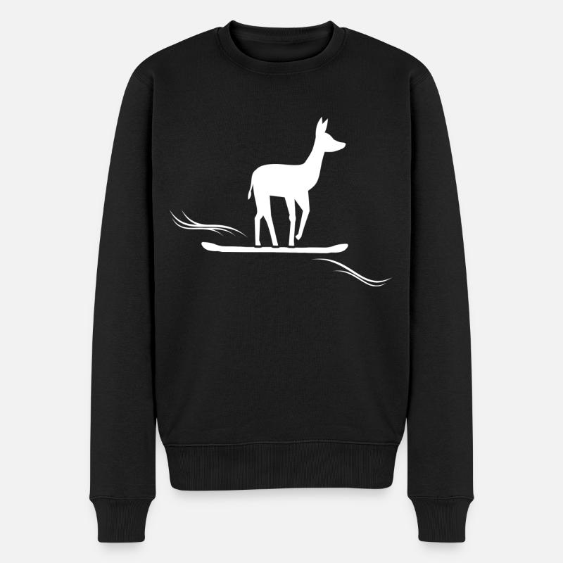 Snowboard « Snowboarder » - Pull Premium bio Homme - noir