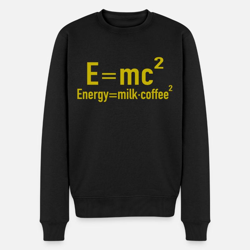 Physiciens - Pull Premium bio Homme - noir