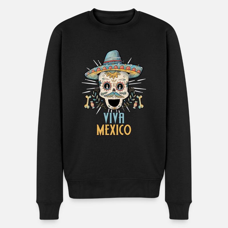 Mexique - Pull Premium bio Homme - noir