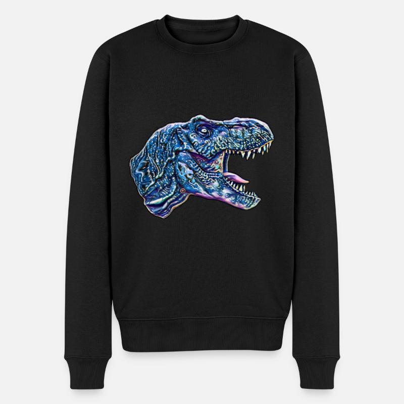 T-Rex - Pull Premium bio Homme - noir