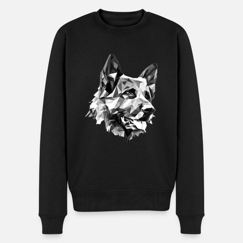 Berger allemand - Pull Premium bio Homme - noir