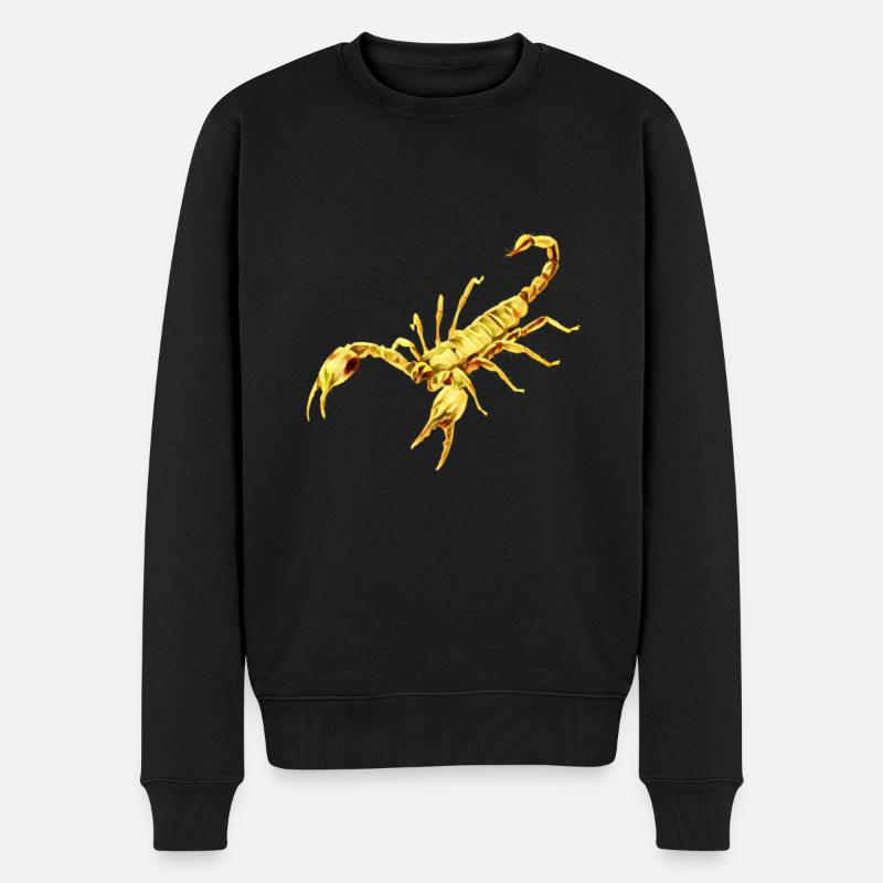 Scorpion - Pull Premium bio Homme - noir