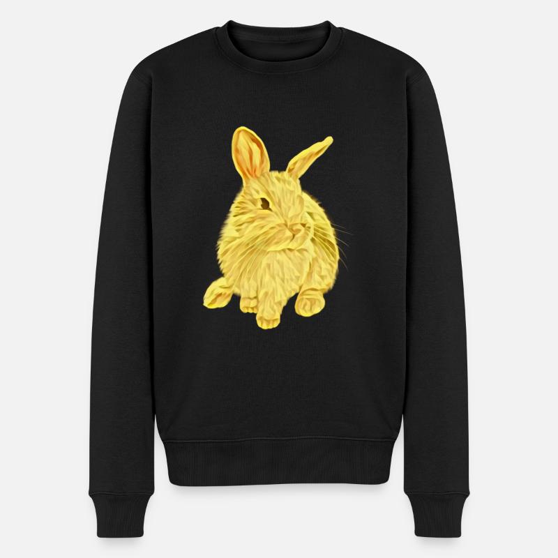 Lapin - Pull Premium bio Homme - noir