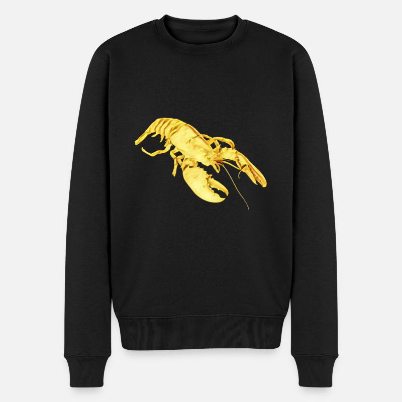 Hummer - Männer Premium Bio Pullover - Schwarz