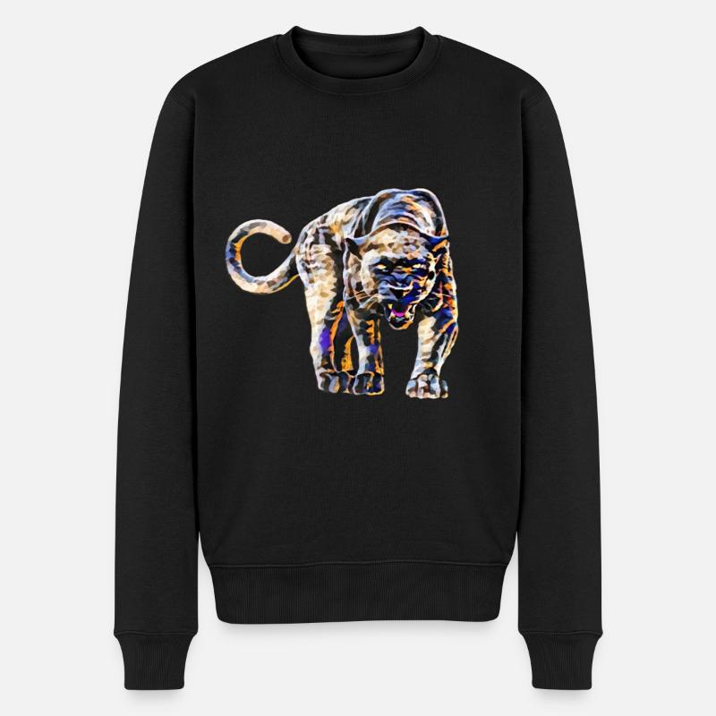 Panthère - Pull Premium bio Homme - noir