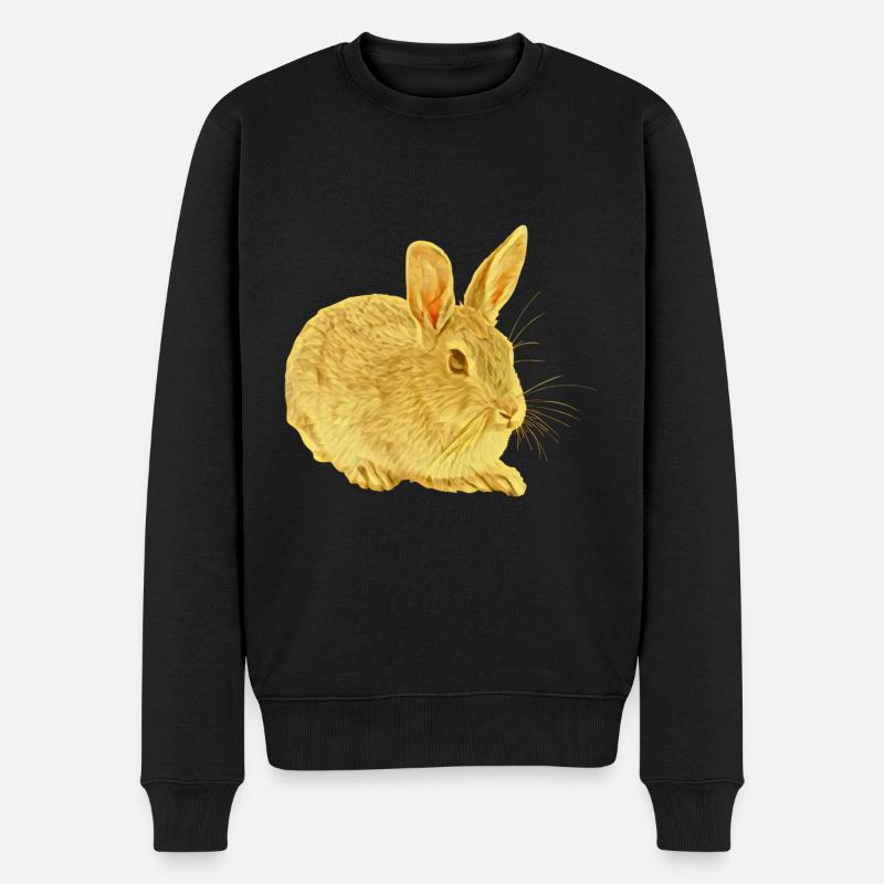 Lapin - Pull Premium bio Homme - noir