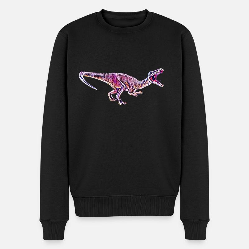 Dinosaures - Pull Premium bio Homme - noir