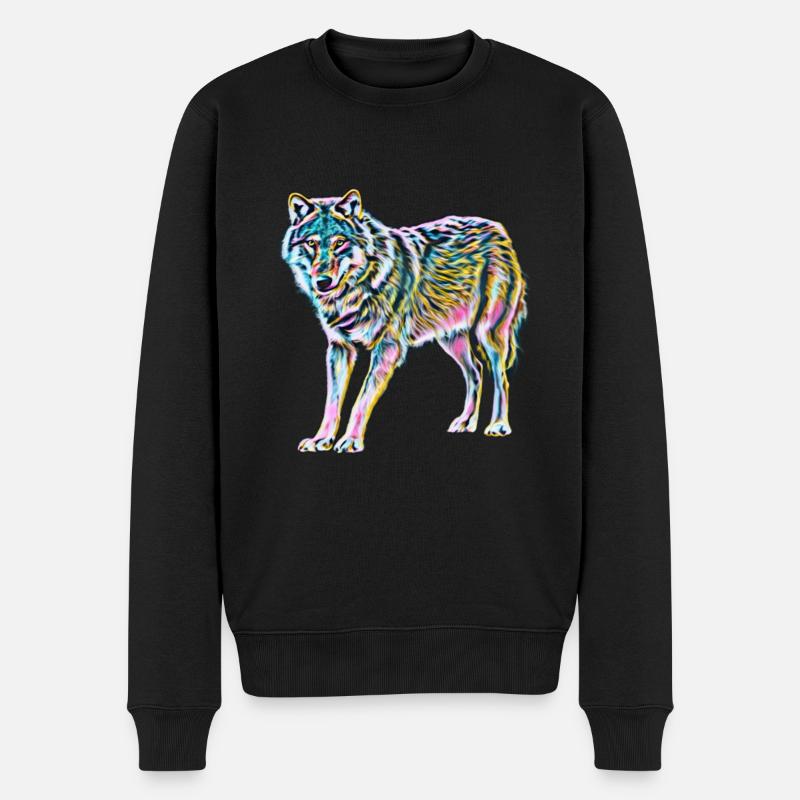 Loup - Pull Premium bio Homme - noir