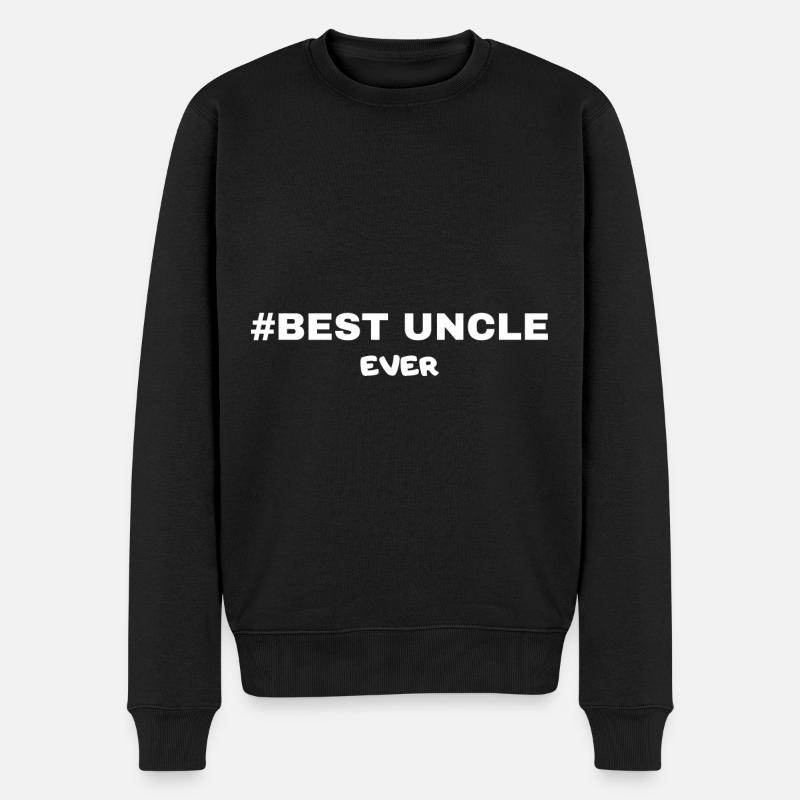 # Best uncle ever - Pull Premium bio Homme - noir