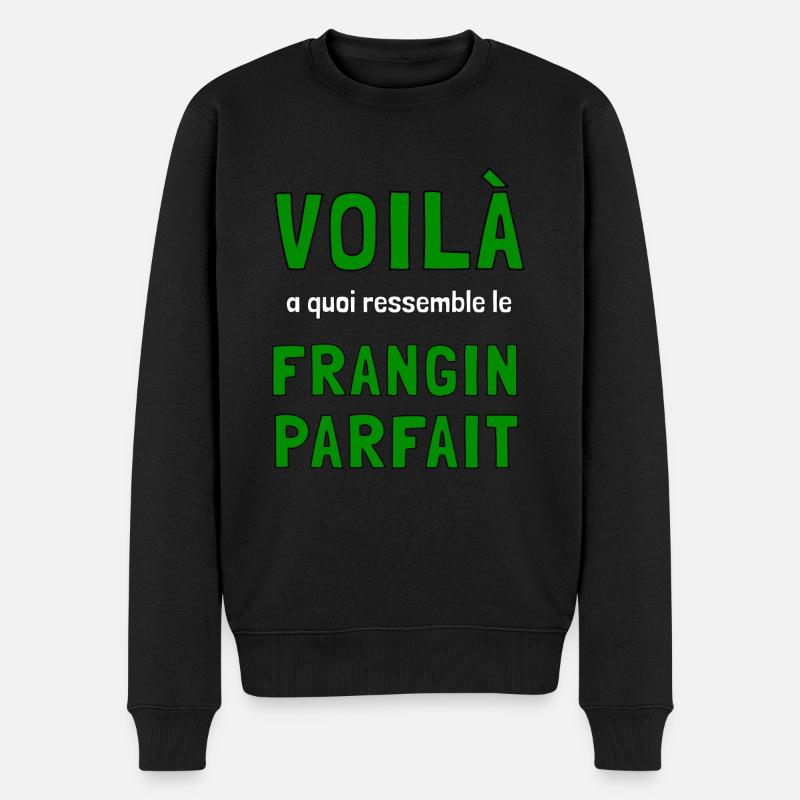 Frangin parfait - Pull Premium bio Homme - noir
