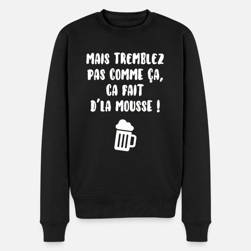 Tremblez pas comme ça… - Pull Premium bio Homme - noir