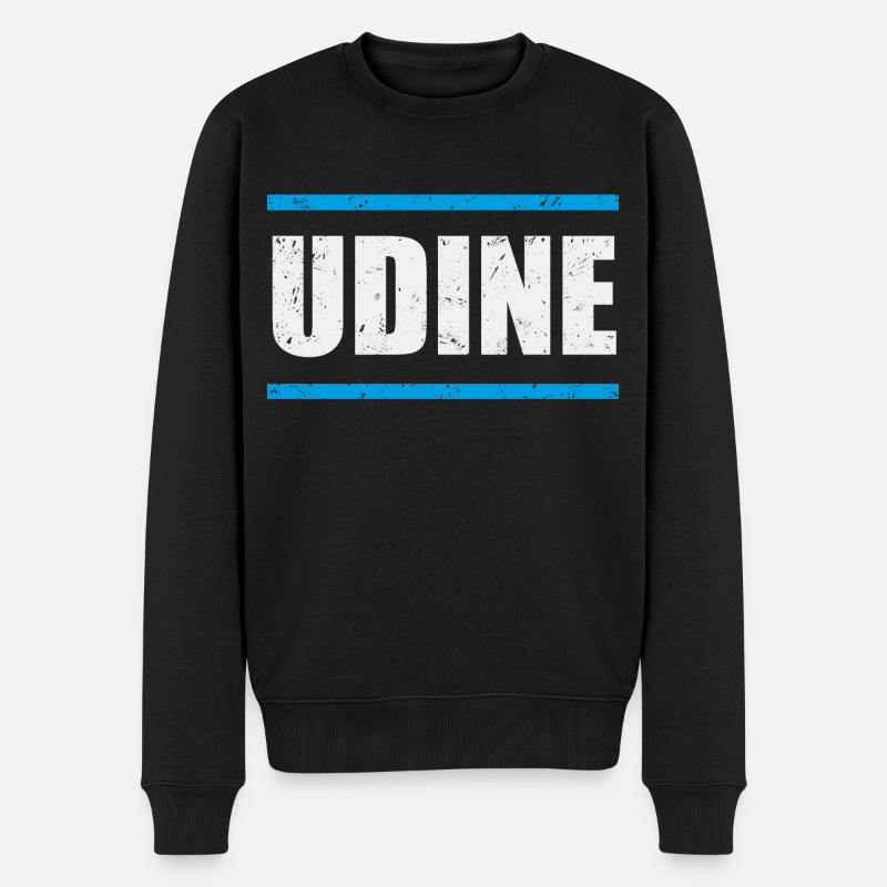 Udine - Pull Premium bio Homme - noir