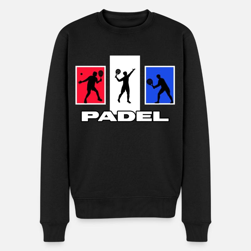 padeltennis padel paddle - Pull Premium bio Homme - noir