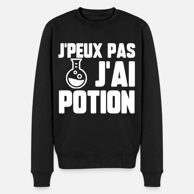 J’peux pas j’ai potion - Pull Premium bio Homme - noir