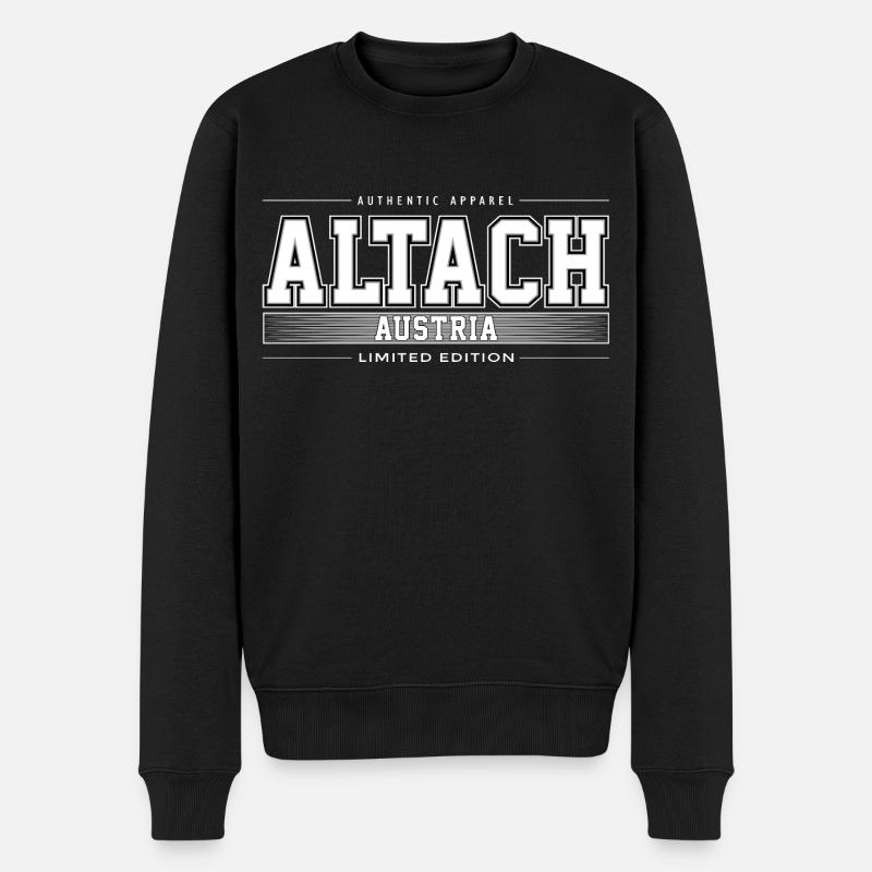 Altach - Pull Premium bio Homme - noir