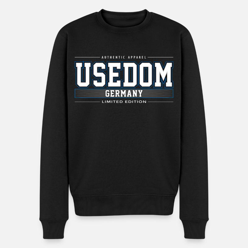 Usedom - Pull Premium bio Homme - noir