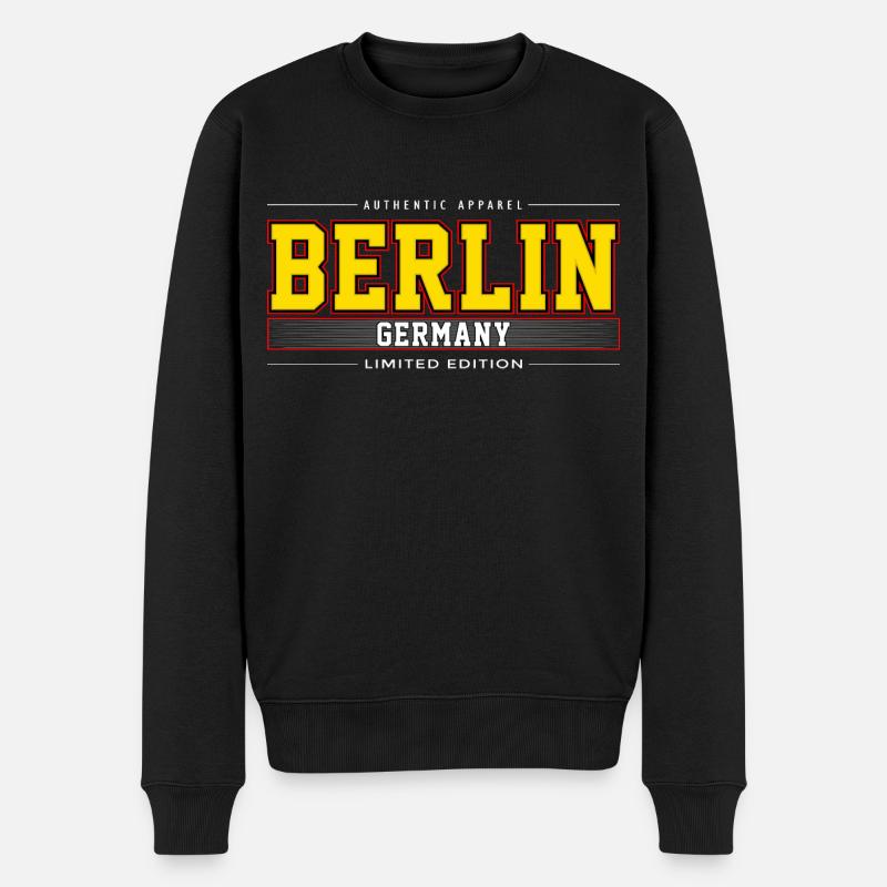 Berlin - Pull Premium bio Homme - noir