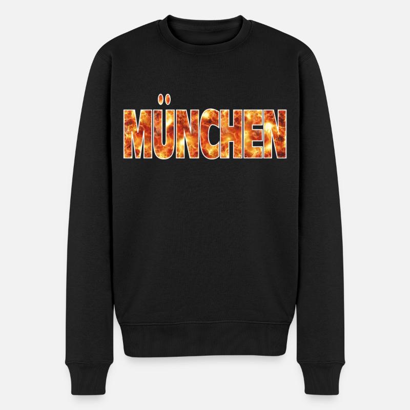 Munich - Pull Premium bio Homme - noir