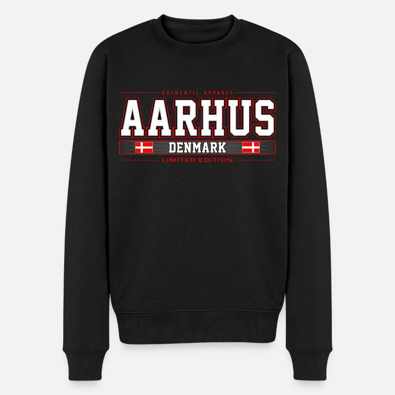 Aarhus - Pull Premium bio Homme - noir