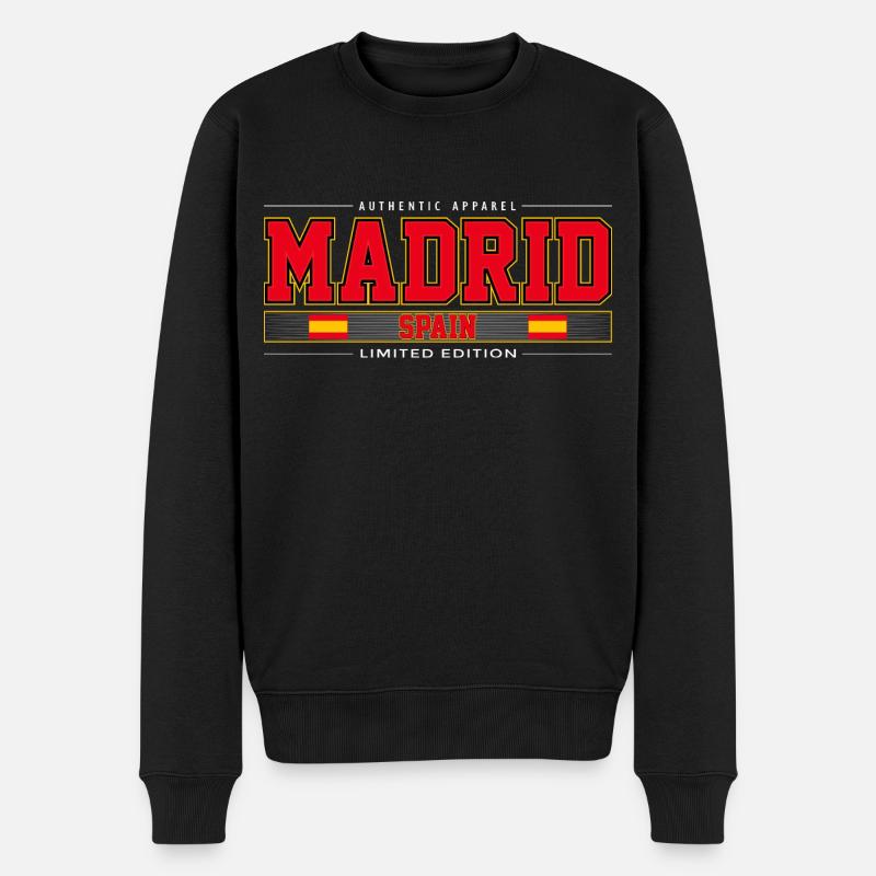 Madrid - Pull Premium bio Homme - noir