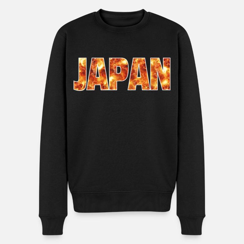 Japon - Pull Premium bio Homme - noir