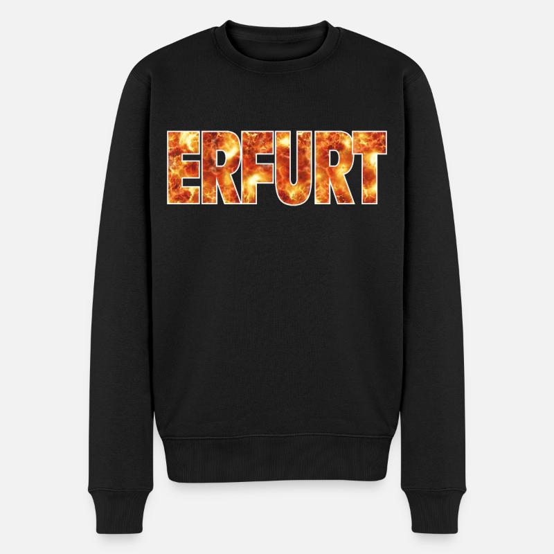 Erfurt - Pull Premium bio Homme - noir