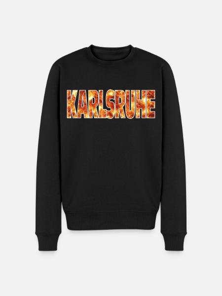 Karlsruhe - Men's Premium Organic Jumper - black