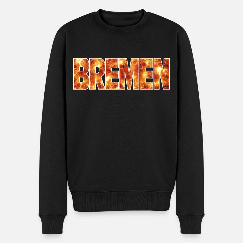 Brême - Pull Premium bio Homme - noir