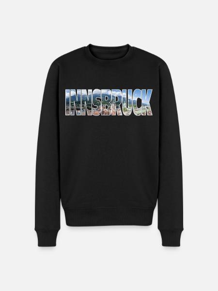 innsbruck - Men's Premium Organic Jumper - black