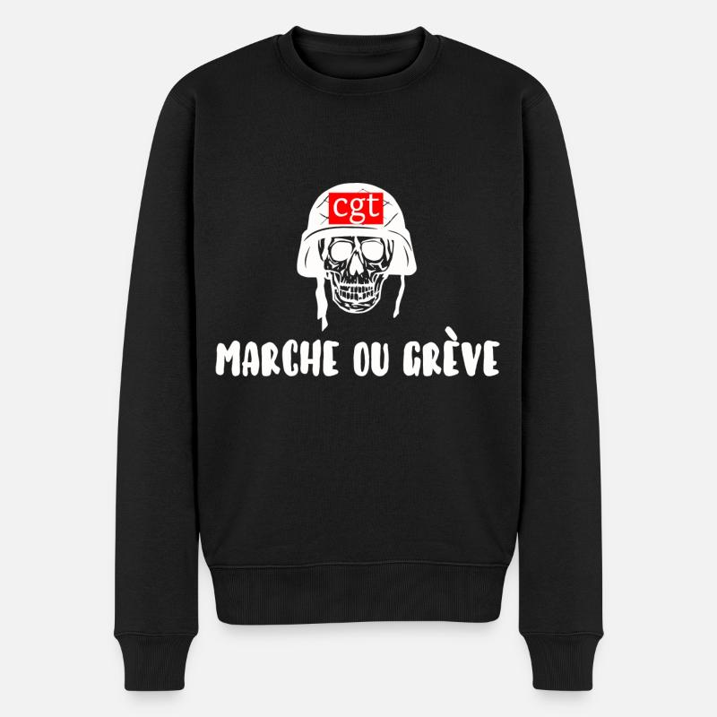 CGT - Pull Premium bio Homme - noir