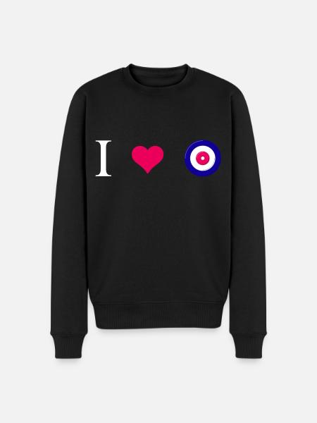 Curling, Curling, Curler, Curling-Love - Pull Premium bio Homme - noir