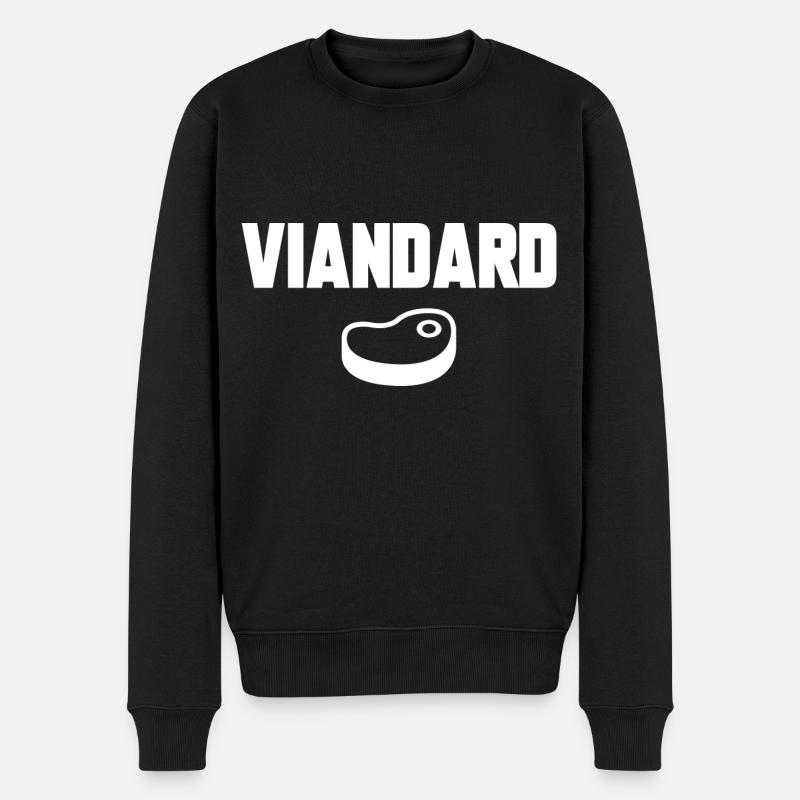 viandard - Pull Premium bio Homme - noir