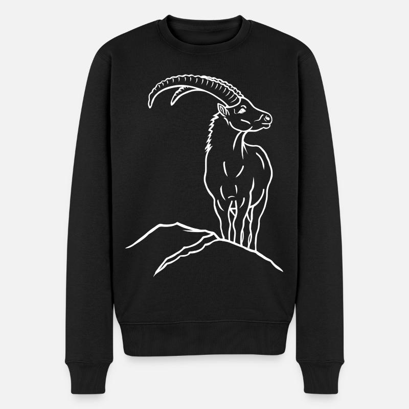 Capricorne - Pull Premium bio Homme - noir