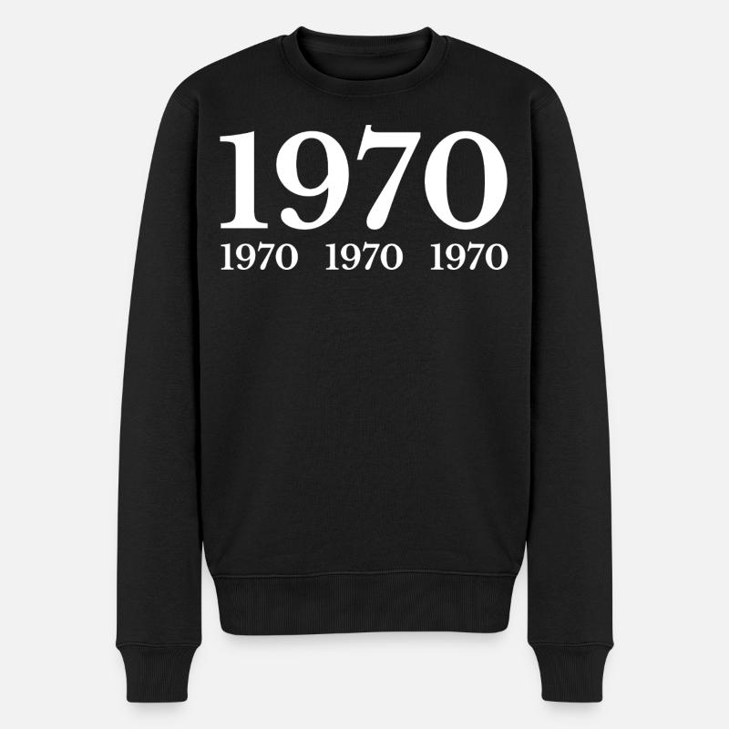1970 - Pull Premium bio Homme - noir