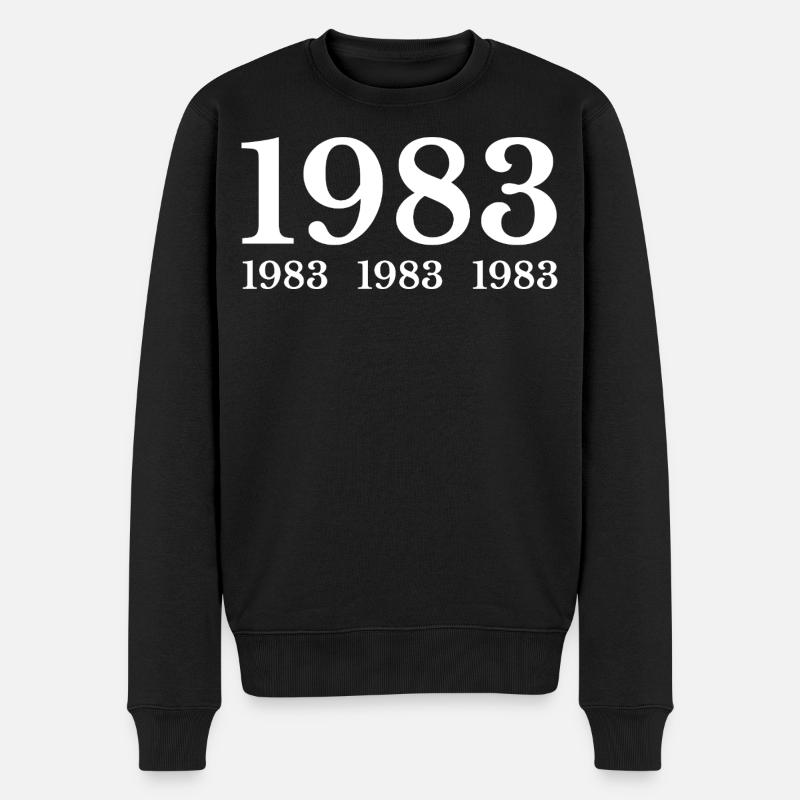 1983 - Pull Premium bio Homme - noir