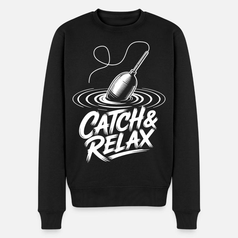 Pêche et loisirs - Pull Premium bio Homme - noir