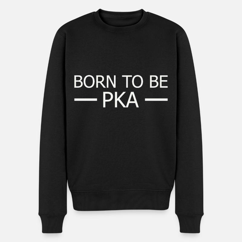 PKA Born To Be - Pull Premium bio Homme - noir
