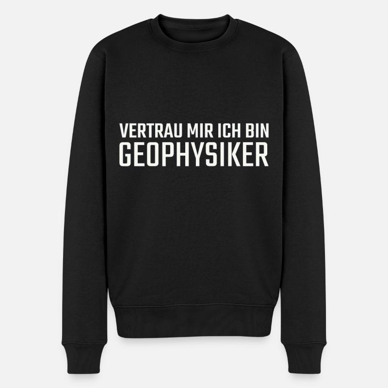 Géophysicien Faites-moi confiance Géophysique - Pull Premium bio Homme - noir