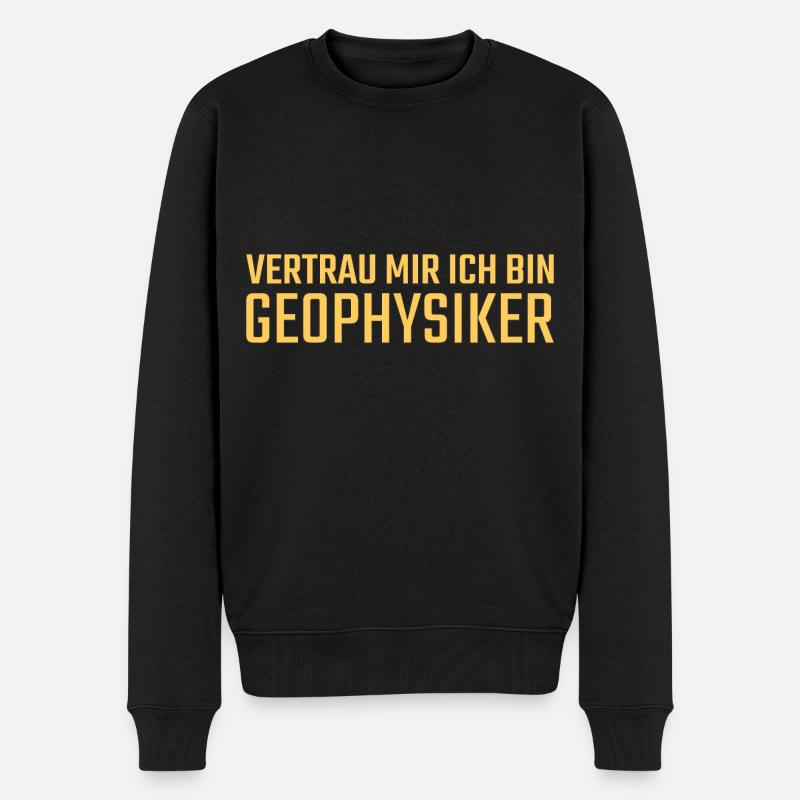 Géophysicien Faites-moi confiance Géophysique - Pull Premium bio Homme - noir