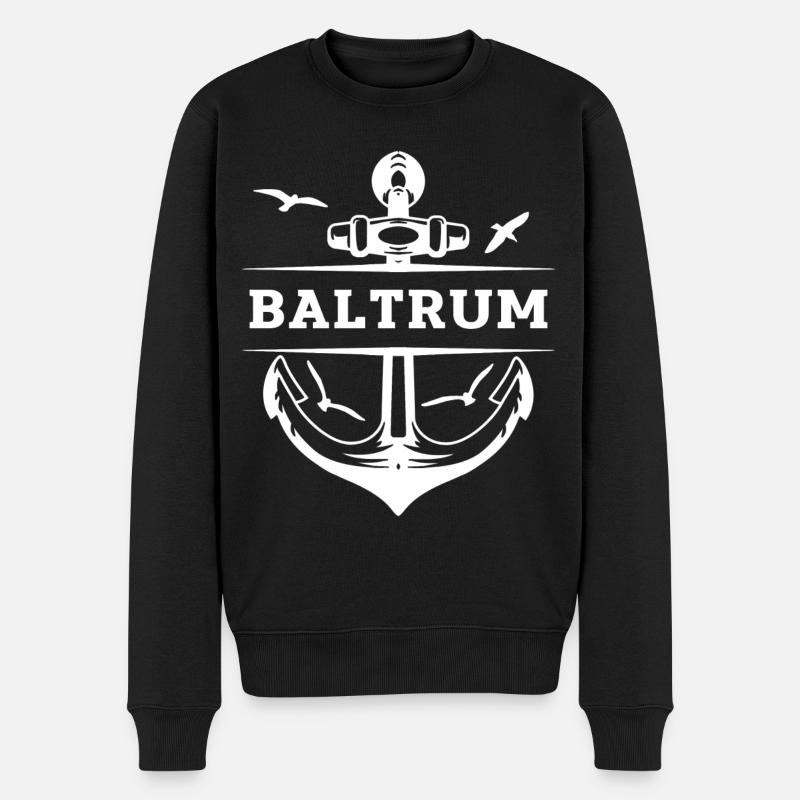 Baltrum - Pull Premium bio Homme - noir