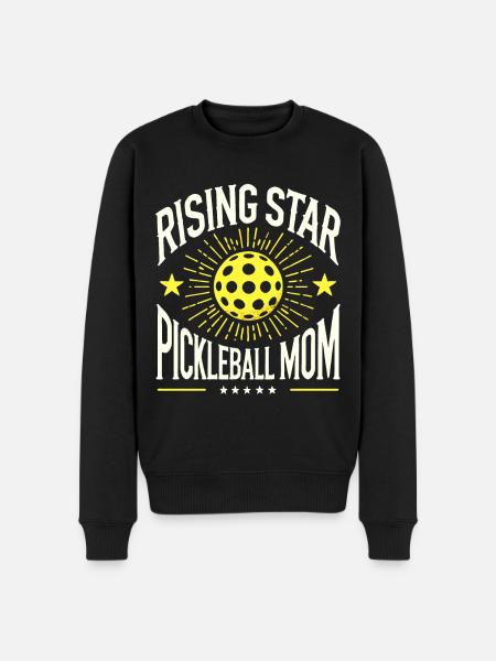 Rising Star Pickleball Mom - Men's Premium Organic Jumper - black
