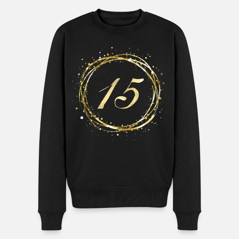 15 - Pull Premium bio Homme - noir