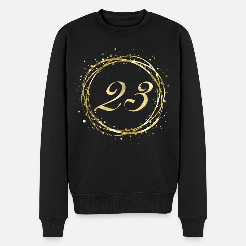 23 - Pull Premium bio Homme - noir