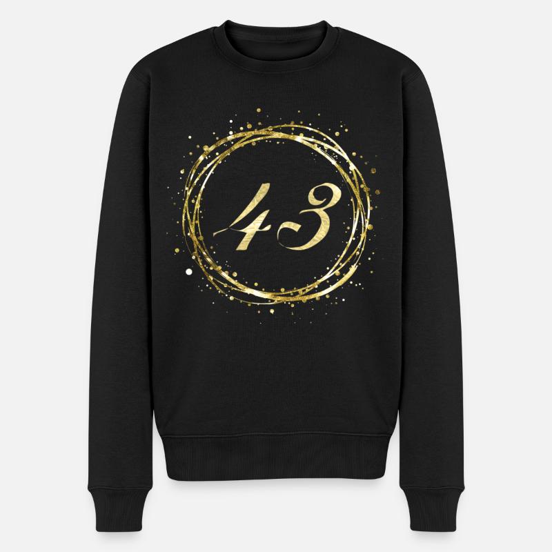 43 - Pull Premium bio Homme - noir