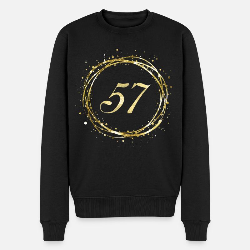 57 - Pull Premium bio Homme - noir